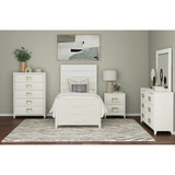 Tobias 5-Drawer Chest in White – SKU B-15990-7-CH | Elements