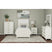Tobias Twin Bed with LED in White – SKU B-15990-7-TBL | Elements