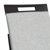 Transcend Counter Side Chair with Light Grey Fabric in Charcoal (2 Per Carton) - Tampa Furniture Outlet