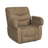 Trifecta P3 Recliner W/Heat Massage, zero gravity, memory foam in Sefi Puppy - Tampa Furniture Outlet