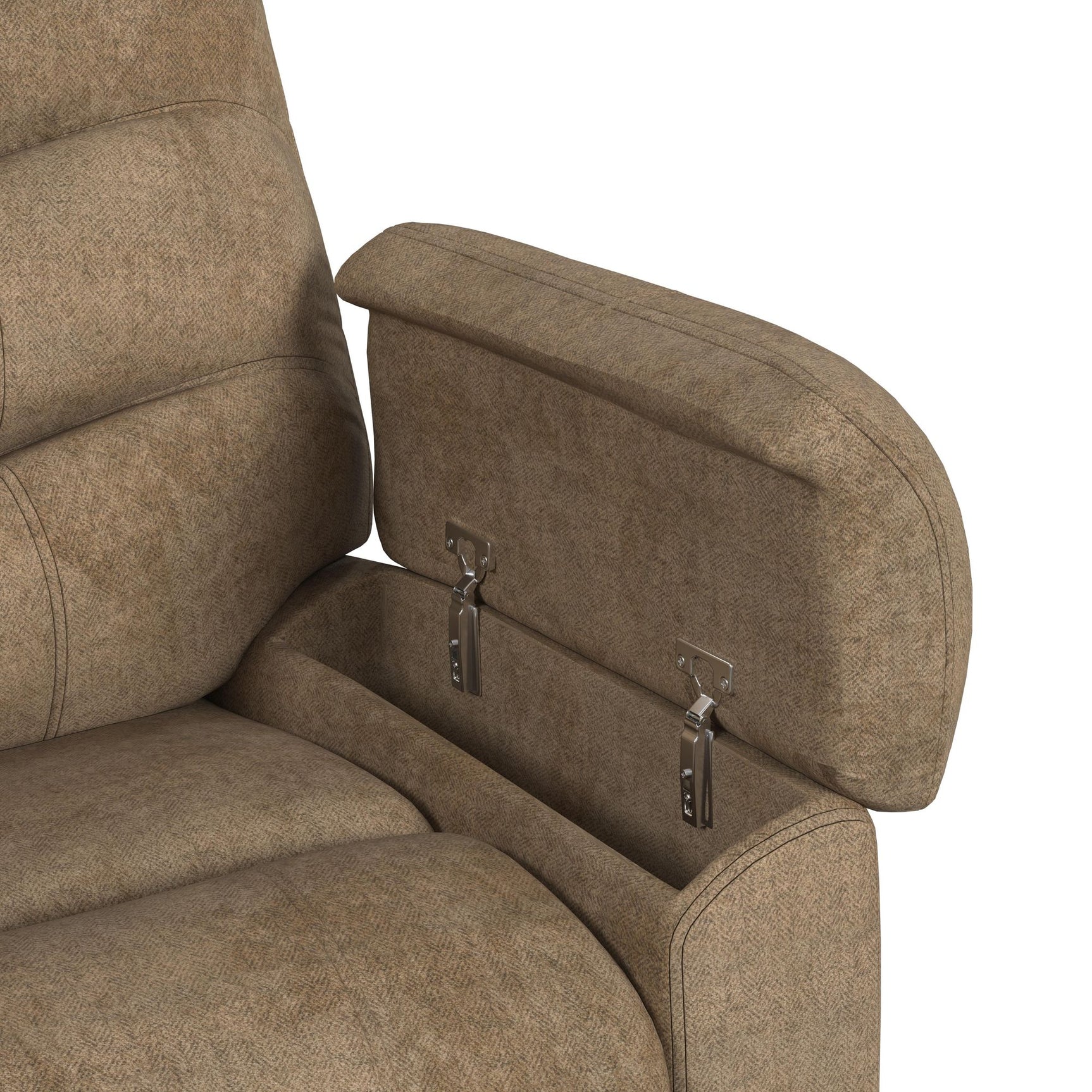Trifecta P3 Recliner W/Heat Massage, zero gravity, memory foam in Sefi Puppy - Tampa Furniture Outlet
