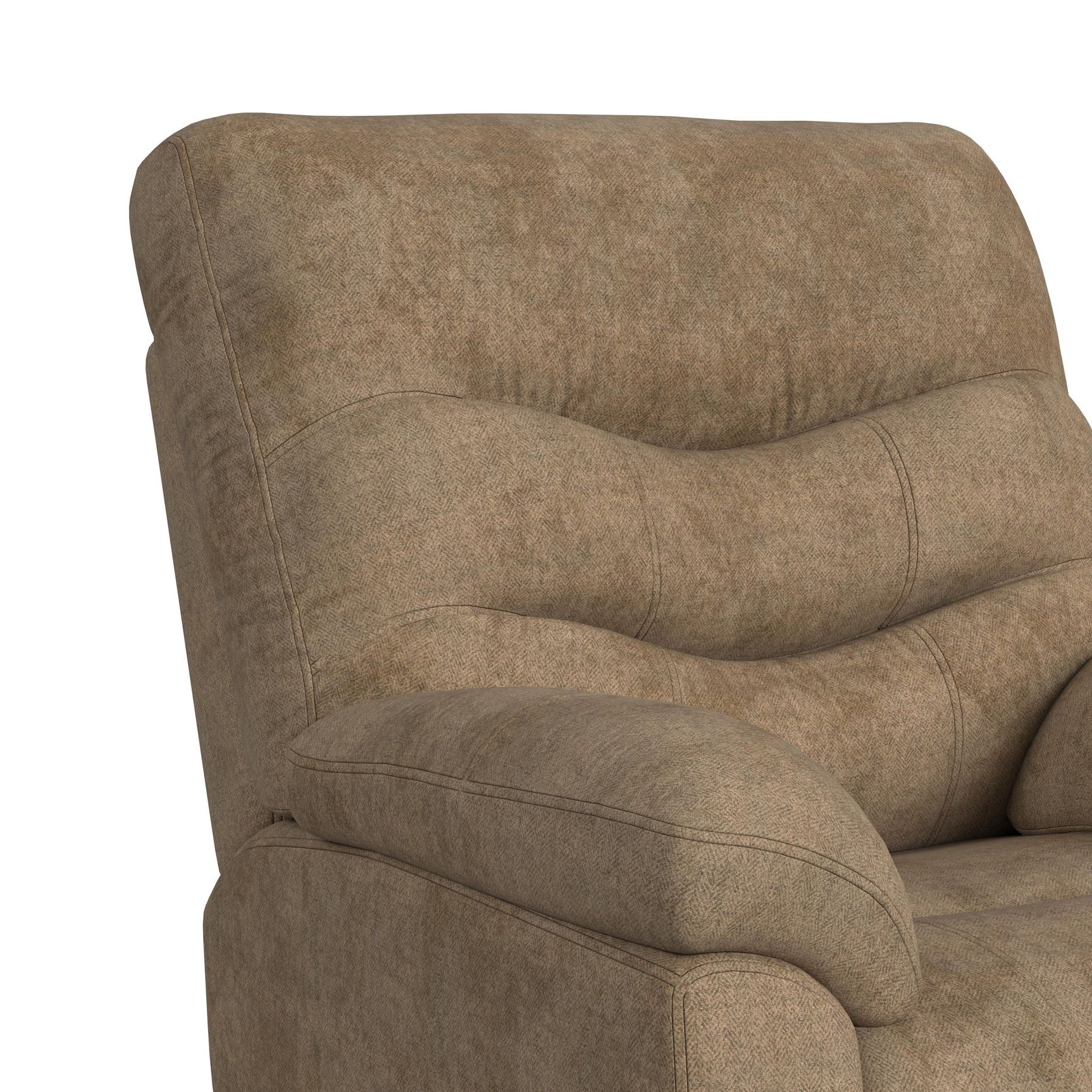Trifecta P3 Recliner W/Heat Massage, zero gravity, memory foam in Sefi Puppy - Tampa Furniture Outlet