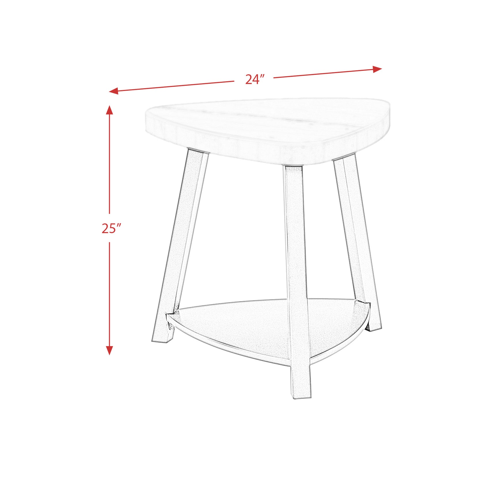 Trinity End Table - Tampa Furniture Outlet