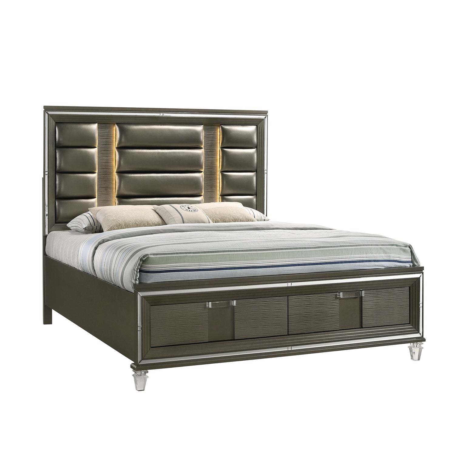 Twenty Nine 2-Drawer King Storage Bed - Tampa Furniture Outlet