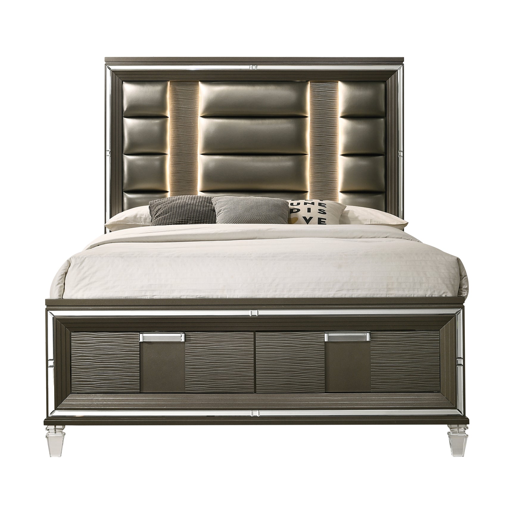 Twenty Nine 2-Drawer Queen Storage Bed - Tampa Furniture Outlet