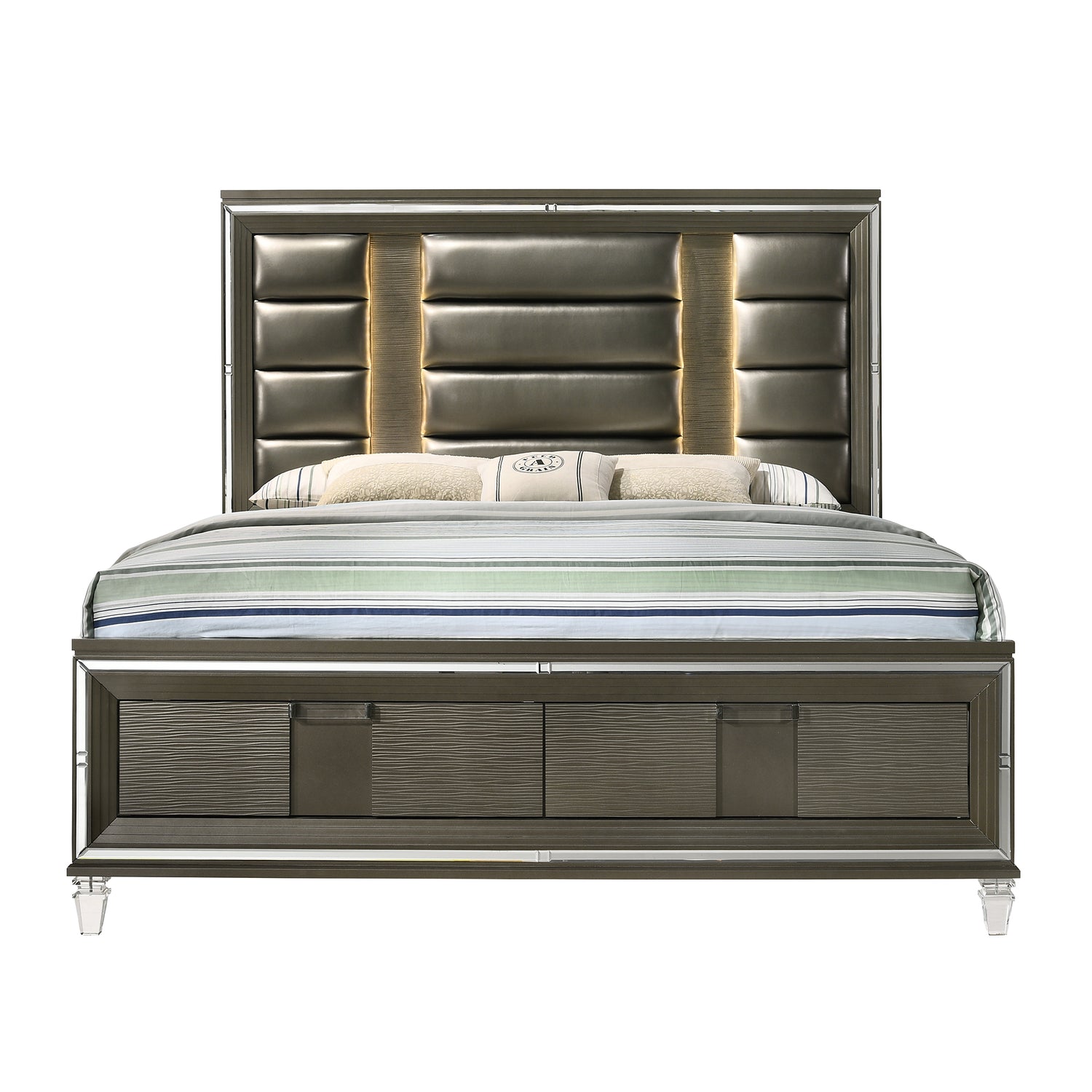 Twenty Nine 2-Drawer King Storage Bed - Tampa Furniture Outlet