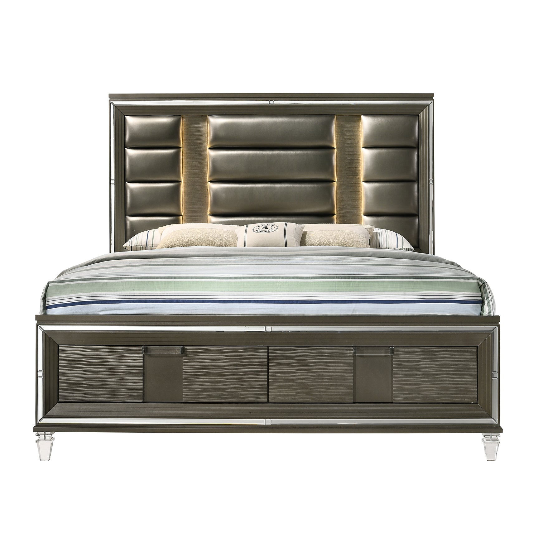 Twenty Nine 2-Drawer King Storage Bed - Tampa Furniture Outlet