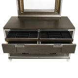 Twenty Nine 6-Drawer Dresser w/ Mood Lighting Mirror - Tampa Furniture Outlet
