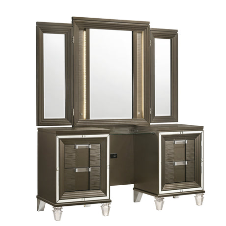Twenty Nine Dressing Set w/LED & USB Plug - Tampa Furniture Outlet