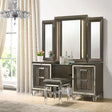 Twenty Nine Dressing Stool W/Acrylic Leg – SKU TN600VTNSTAL | Elements