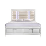 Twenty Nine King Bed White