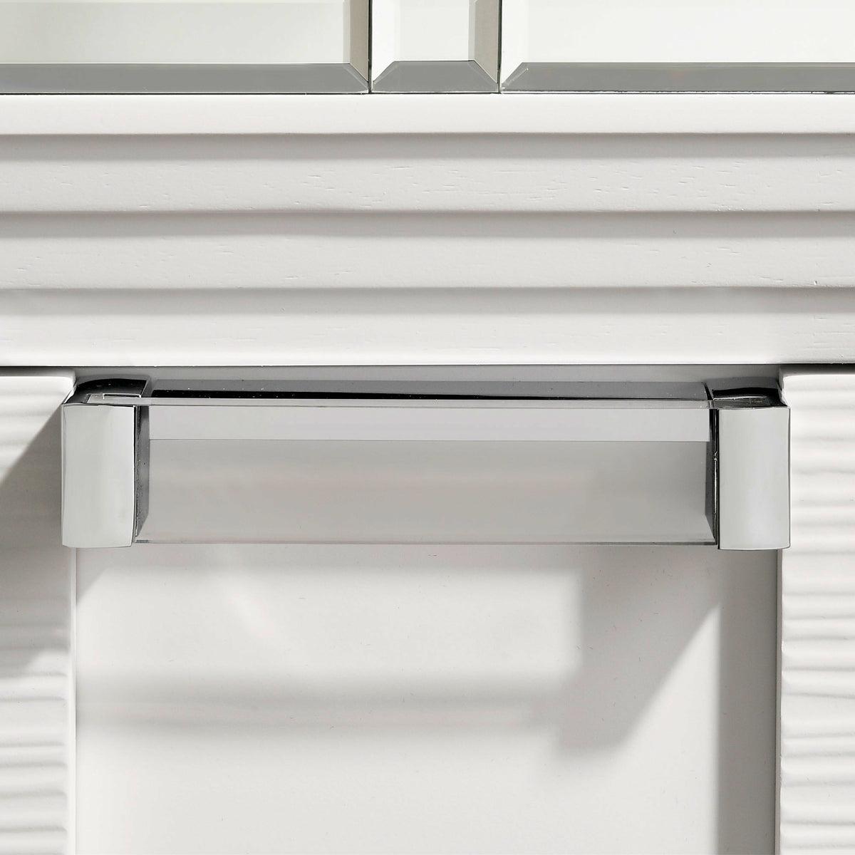 Twenty Nine Dresser & Mirror Set White