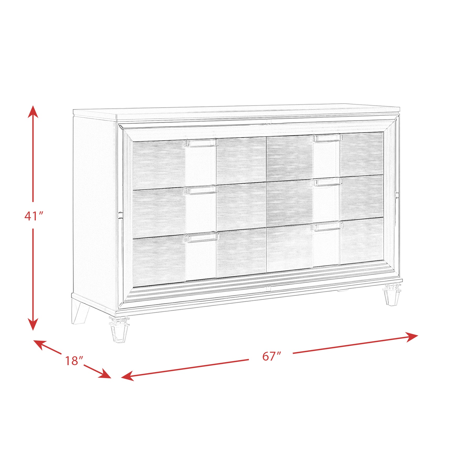 Twenty Nine Dresser - Tampa Furniture Outlet