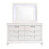 Twenty Nine Dresser & Mirror Set White - Tampa Furniture Outlet
