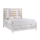 Twenty Nine King Bed White - Tampa Furniture Outlet