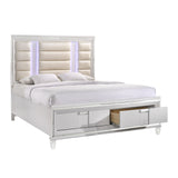 Twenty Nine King Bed White - Tampa Furniture Outlet
