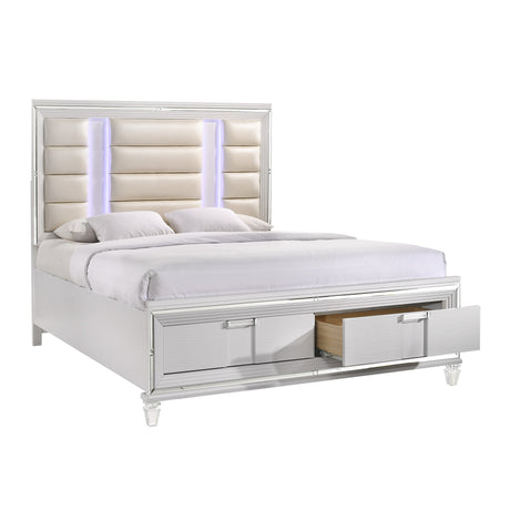 Twenty Nine King Bed White - Tampa Furniture Outlet
