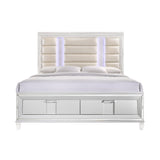Twenty Nine King Bed White - Tampa Furniture Outlet