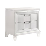 Twenty Nine Nightstand w/USB White - Tampa Furniture Outlet