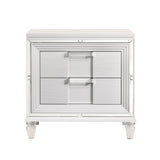 Twenty Nine Nightstand w/USB White - Tampa Furniture Outlet