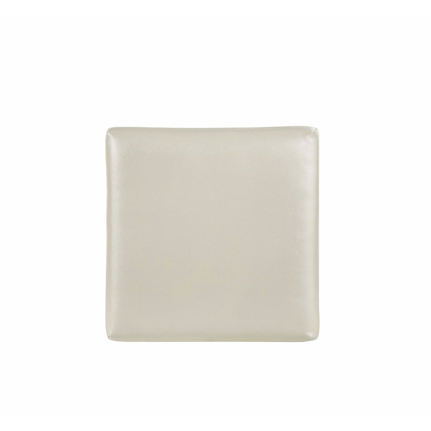 Twenty Nine Dressing Stool W/Acrylic Leg White - Tampa Furniture Outlet