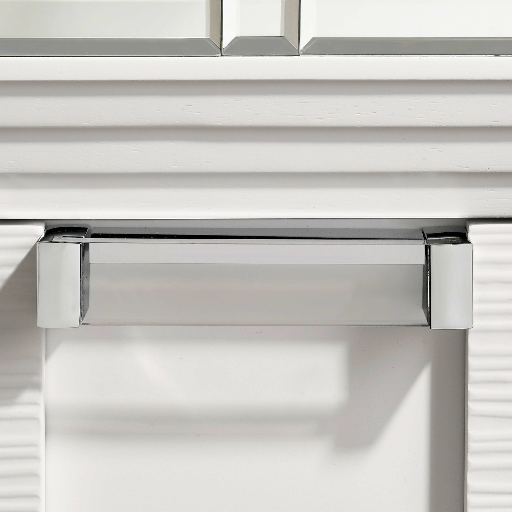 Twenty Nine Dresser & Mirror Set White - Tampa Furniture Outlet