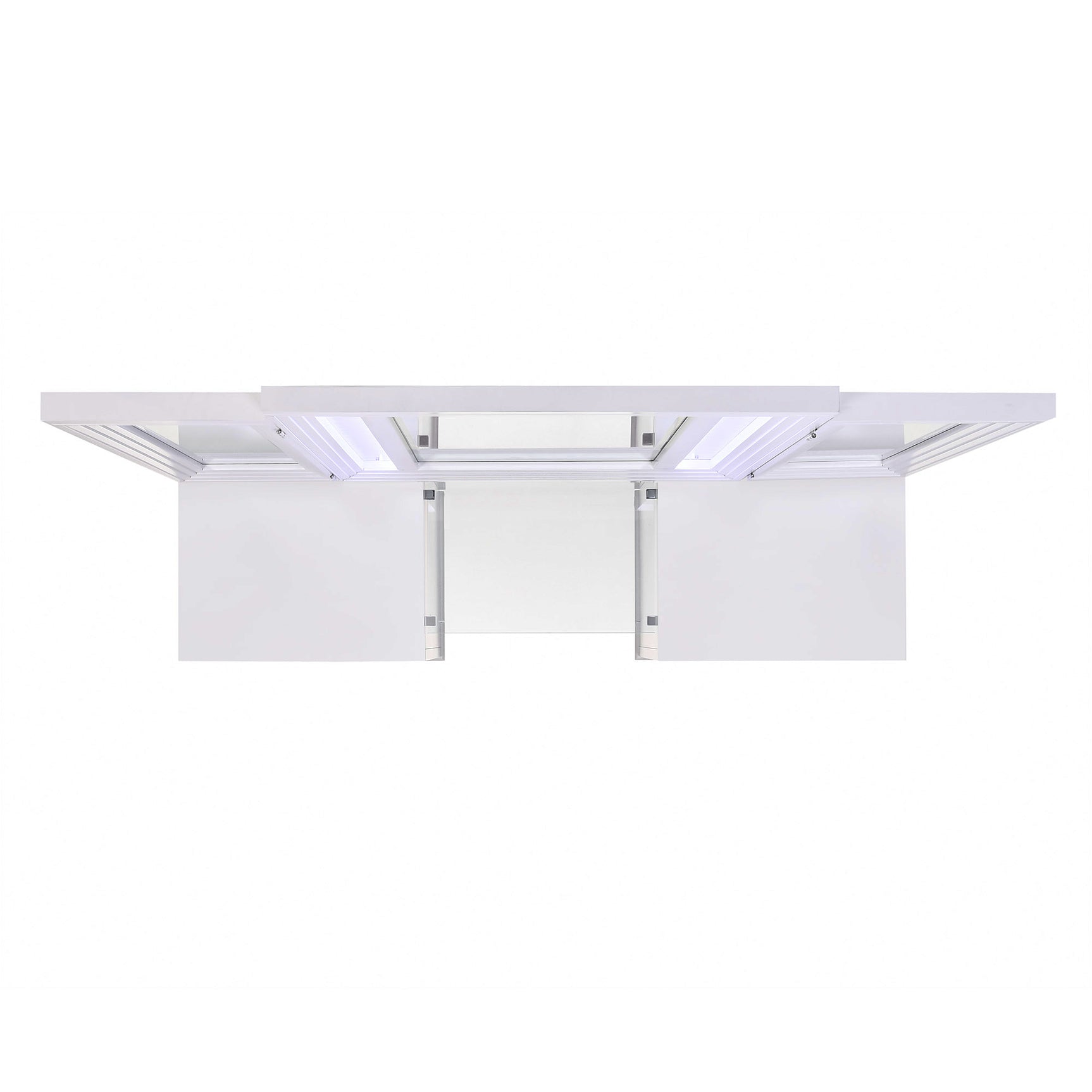 Twenty Nine Dressing Set w/LED & USB Plug White - Tampa Furniture Outlet