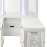 Twenty Nine Dressing Set w/LED & USB Plug White - Tampa Furniture Outlet