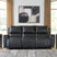 Tampa Furniture Outlet - Ashley Furniture - Glossmore Living Room - Reclining Sofa / Black - PCU1170088