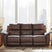 Tampa Furniture Outlet - Ashley Furniture - Bleckley Living Room - PWR REC Sofa with ADJ Headrest / Espresso - PCU1200115