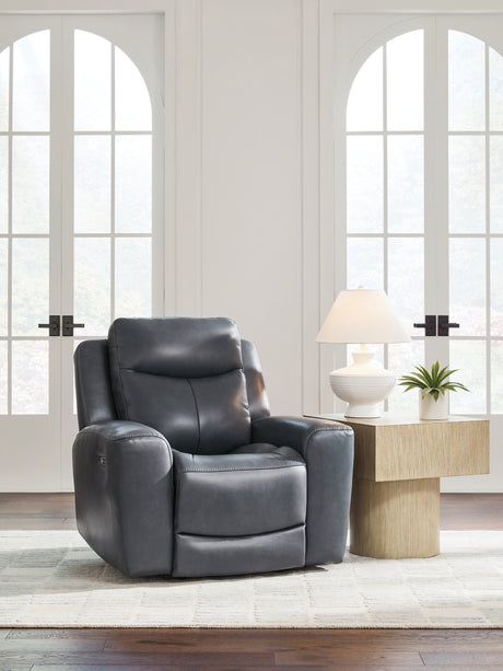 Tampa Furniture Outlet - Ashley Furniture - Next Move Living Room - PWR Recliner/ADJ Headrest / Admiral - PCU1210013