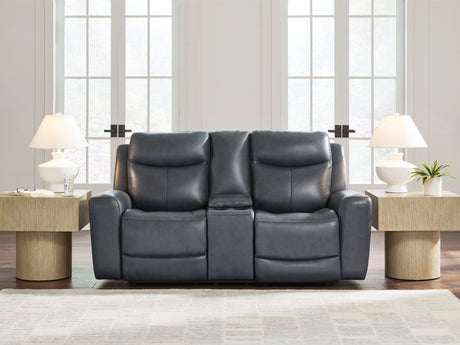 Tampa Furniture Outlet - Ashley Furniture - Next Move Living Room - PWR REC Loveseat/CON/ADJ HDRST / Admiral - PCU1210018