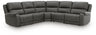 Tampa Furniture Outlet - Ashley Furniture - 5Z - Pittson Sectional - 5-Piece Power Reclining Sectional - PCU12600S9