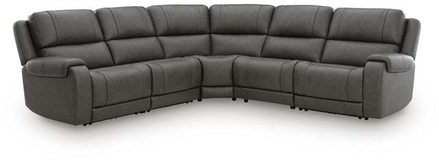 Tampa Furniture Outlet - Ashley Furniture - 5Z - Pittson Sectional - 5-Piece Power Reclining Sectional - PCU12600S6