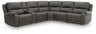 Tampa Furniture Outlet - Ashley Furniture - 5Z - Pittson Sectional - 6-Piece Power Reclining Sectional - PCU12600S8
