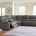 Tampa Furniture Outlet - Ashley Furniture - 5Z - Pittson Sectional - 6-Piece Power Reclining Sectional - PCU12600S5