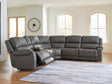 Tampa Furniture Outlet - Ashley Furniture - 5Z - Pittson Sectional - 6-Piece Power Reclining Sectional - PCU12600S5