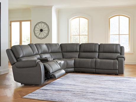 Tampa Furniture Outlet - Ashley Furniture - 5Z - Pittson Sectional - 6-Piece Power Reclining Sectional - PCU12600S5