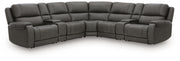 Tampa Furniture Outlet - Ashley Furniture - 5Z - Pittson Sectional - 7-Piece Power Reclining Sectional - PCU12600S11