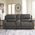 Tampa Furniture Outlet - Ashley Furniture - 5Z - Pittson Sectional - 3-Piece Power Reclining Sectional Loveseat with Console - PCU12600S2