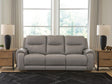 Tampa Furniture Outlet - Ashley Furniture - Real Moments Living Room - PWR REC Sofa w/Audio Seating - PCU1370015A