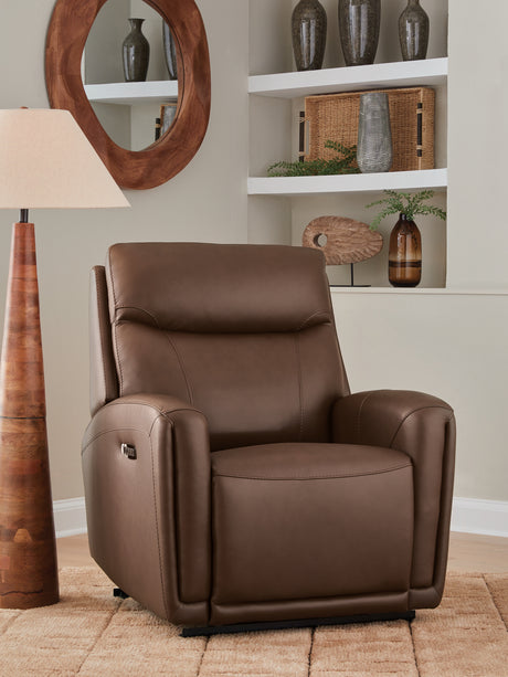 Tampa Furniture Outlet - Ashley Furniture - Pincara Living Room - PWR AutoGlide REC/ADJ Headrest - PCU1380242
