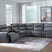Tampa Furniture Outlet - Ashley Furniture - ModZ Sectional - 6-Piece Power Reclining Sectional with Audio Console - U14001S9