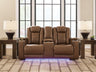 Tampa Furniture Outlet - Ashley Furniture - Gruaro Living Room - PWR REC Loveseat/CON/ADJ HDRST - PCU1420018