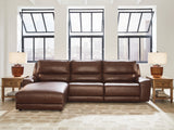 Tampa Furniture Outlet - Ashley Furniture - DeepWakes Sectional - 3-Piece Reclining Sofa Chaise / Canyon - PCU62607S23