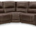 Tampa Furniture Outlet - Ashley Furniture - Dunleith 9-piece Power Reclining Sectional - 9-piece Power Reclining Sectional / Chocolate - U71604S10