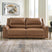 Tampa Furniture Outlet - Ashley Furniture - Trasimeno Living Room - 2 Seat PWR REC Sofa ADJ HDREST / Caramel - U8281547