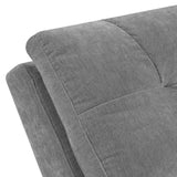 Dominick Chaise In Amigo Granite (3A) - Tampa Furniture Outlet