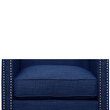 Erica 497 Chair W/Chrome Nails Heirloom Blue (ISTA 3) - Tampa Furniture Outlet