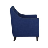 Erica 497 Chair W/Chrome Nails Heirloom Blue (ISTA 3) - Tampa Furniture Outlet